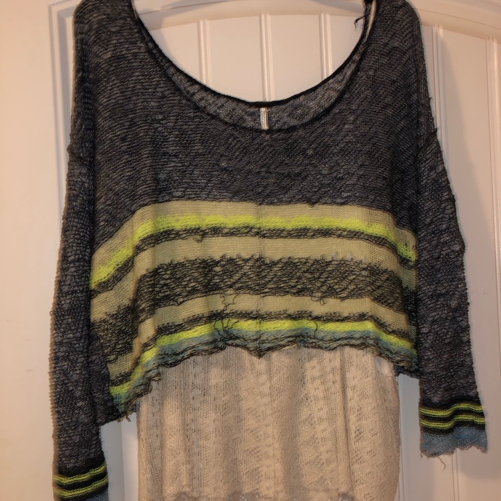 Large Free People sweater